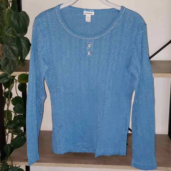 Limited Too Shimmery Shirt - Picture 1 of 3